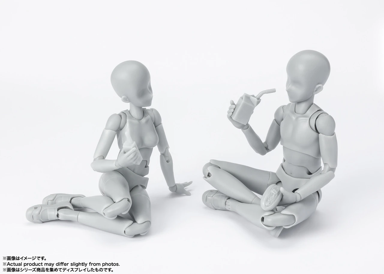 Bandai S.H.Figuarts Body-chan -School Life- Edition DX Set (Gray Color Ver.) Action Figure 11 Bandai S.H.Figuarts Body-chan -School Life- Edition DX Set (Gray Color Ver.) Action Figure - Image 9