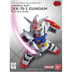 Bandai Hobby Mobile Suit Gundam SD EX-Standard 001 RX-78-2 Gundam Model Kit