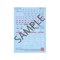 Bandai Hobby Double Zeta Gundam ZZ Gundam Ver.Ka MG 1/100 Model Kit 9 Bandai Hobby Double Zeta Gundam ZZ Gundam Ver.Ka MG 1/100 Model Kit -Model Saga Shop zz 20gundam 20premium 20decal1